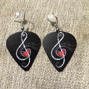 Guitar Pick Earrings